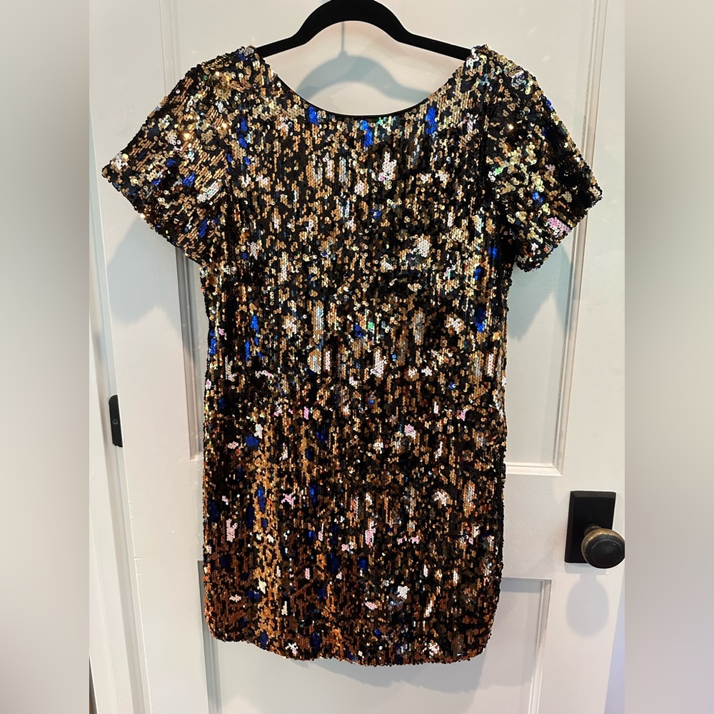 CHOSEN Sequin Mini Dress NWT
